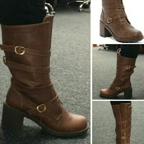 Shoes New Brown Womens Calf High Winter Boots Poshmark